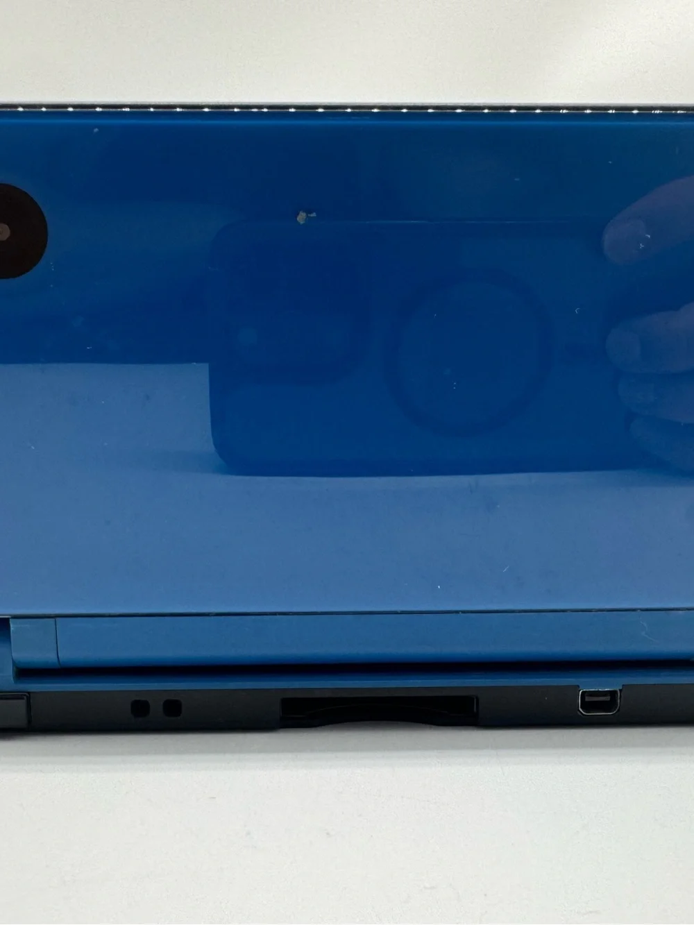Nintendo DSi XL Handheld Console Midnight Blue - Turns On - Broken Touch Screen